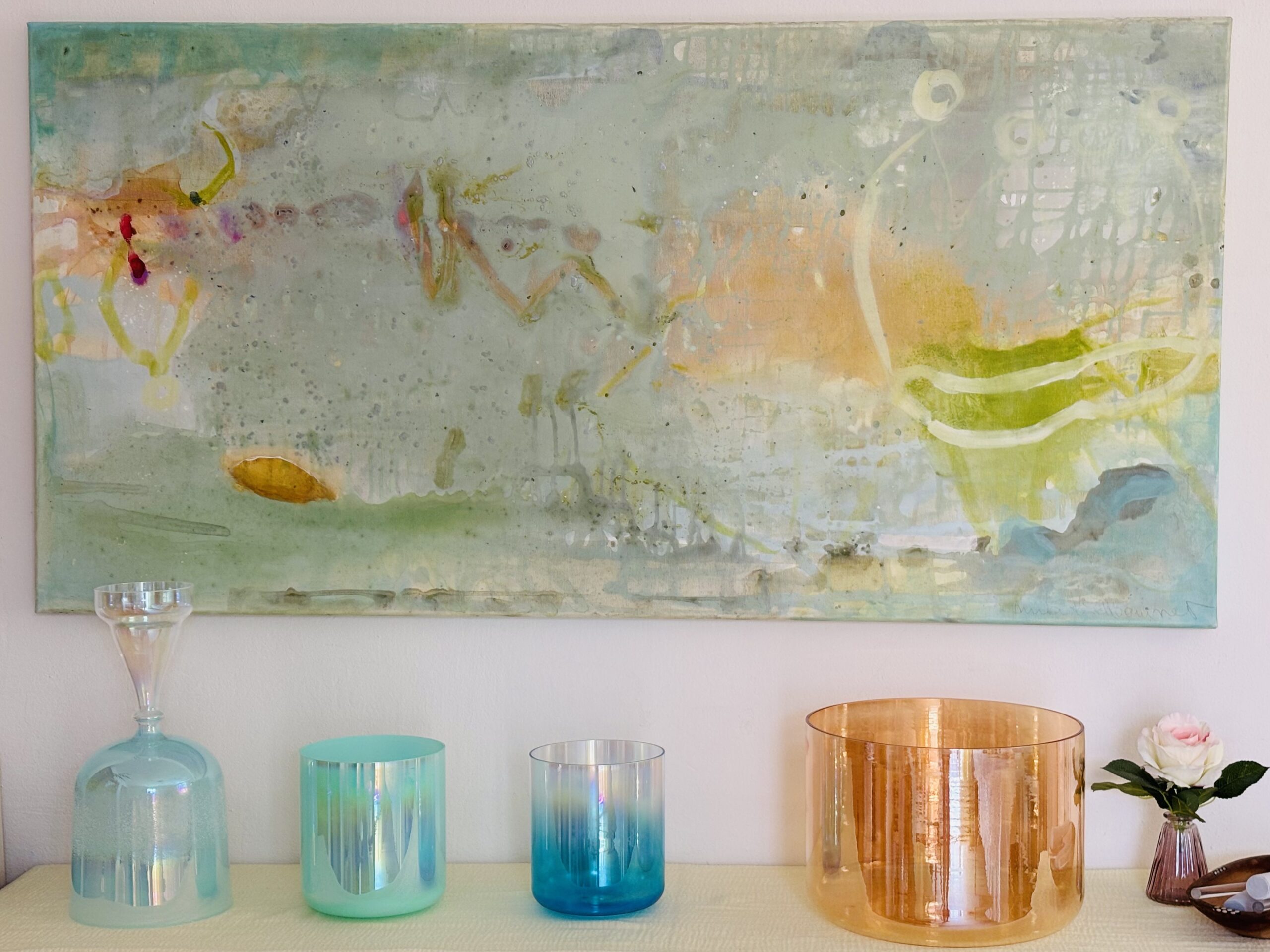 kristallklangschalen – crystal singing bowls